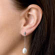 Souprava stříbrných perlových šperků 29005.1