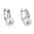 náušnice stříbro s perlou 21025.1
