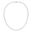 Perlový náhrdelník z říčních perel 822001.1/9272B bílý