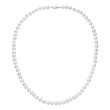 Perlový náhrdelník z říčních perel 822001.1/9271B bílý