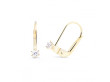 Zlaté náušnice se zirkony visací Z8020Z-KL