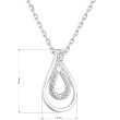 Elegantní stříbrný náhrdelník 882002.1
