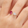 Dámský prsten se zirkony Brosway Fancy Passion Ruby FPR10