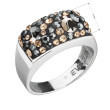 Stříbrný prsten s kamínky 35014.4 colorado