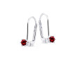 Náušnice z bílého zlata visací Z8012-55-40-X-2