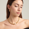 Zlatý náhrdelník s perlou Brosway BPC02
