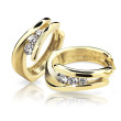 Diamantové zlaté náušnice DZ6433-1794-80-00-X-1