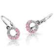 Náušnice pro miminka Cutie Jewellery C2154-B Pink