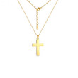 Dámský náhrdelník křížek WJHC1239-GD