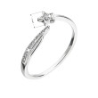 Stříbrný prsten s kamínky 15002.1
