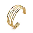 Zlatý náramek bangle z chirurgické oceli Brosway Aura BAU15
