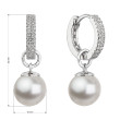 Stříbrné perlové náušnice 31298.1