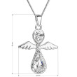 Stříbrný náhrdelník anděl 32071.1 