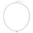 Náhrdelník z umělých perel 32063.1 bílá