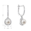 Náušnice s perlou nejvyšší kvality 21076.1