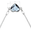 Stříbrný náhrdelník se Swarovski krystalem srdce 32061.3