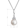 Elegantní perlový náhrdelník 22033.1