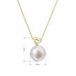 Perlový zlatý náhrdelník 92P00043
