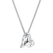 Stříbrný náhrdelník srdce 72071.1 crystal