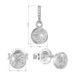 Stříbrné šperky náušnice a přívěsek 19028.1