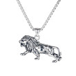 Ocelový náhrdelník lev 1700ST