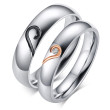 Ocelové snubní prsteny SECR064