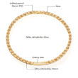 Magnetický náhrdelník zlatý JCFCNC011G