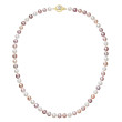Perlový náhrdelník z říčních perel 922004.3/9270A multi