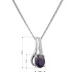 Luxusní náhrdelník se safírem 12083.3 sapphire