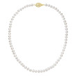 Perlový náhrdelník z říčních perel 922001.1/9265A bílý
