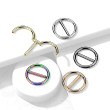 Piercing bradavek z chirurgické oceli SEKSH01