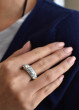 Elegantní prsten 35031.3  light sapphire