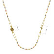 Zlatý náhrdelník s Pannou Marií RŽ06 multi