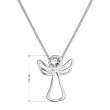 Stříbrný náhrdelník andělíček 32080.1