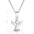 Stříbrný náhrdelník andílek 32078.1