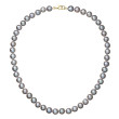 Perlový náhrdelník z říčních perel 922028.3/9260 grey