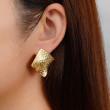 Náušnice z chirurgické oceli WJHE1054GD