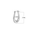 Visací náušnice z chirurgické oceli WJHE1102ST