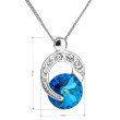 Dámský stříbrný náhrdelník 32048.5 Majestic Blue