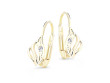 Luxusní zlaté náušnice s diamanty DZ8024-55-00-X-L1