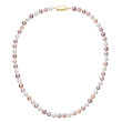 Perlový náhrdelník z říčních perel 922004.3/9267A multi