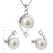 Souprava stříbrných perlových šperků 29031.1