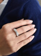 Dámský stříbrný prsten 35041.1