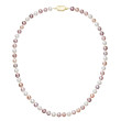 Perlový náhrdelník z říčních perel 922004.3/9269A multi