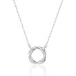 Moderní stříbrný náhrdelník pro ženy 3139940001