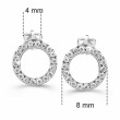 Luxusní diamantové náušnice DZ60240-30-00-X-2-1