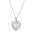 Krásný náhrdelník s přívěskem srdce 12075.1