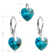 Zamilované šperky Swarovki elements 39003.4 modrá
