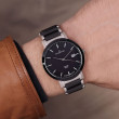 Moderní pánské hodinky Dugena Ceramic Solar 4461005