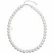 Náhrdelník z umělých perel 32011.1 bílá